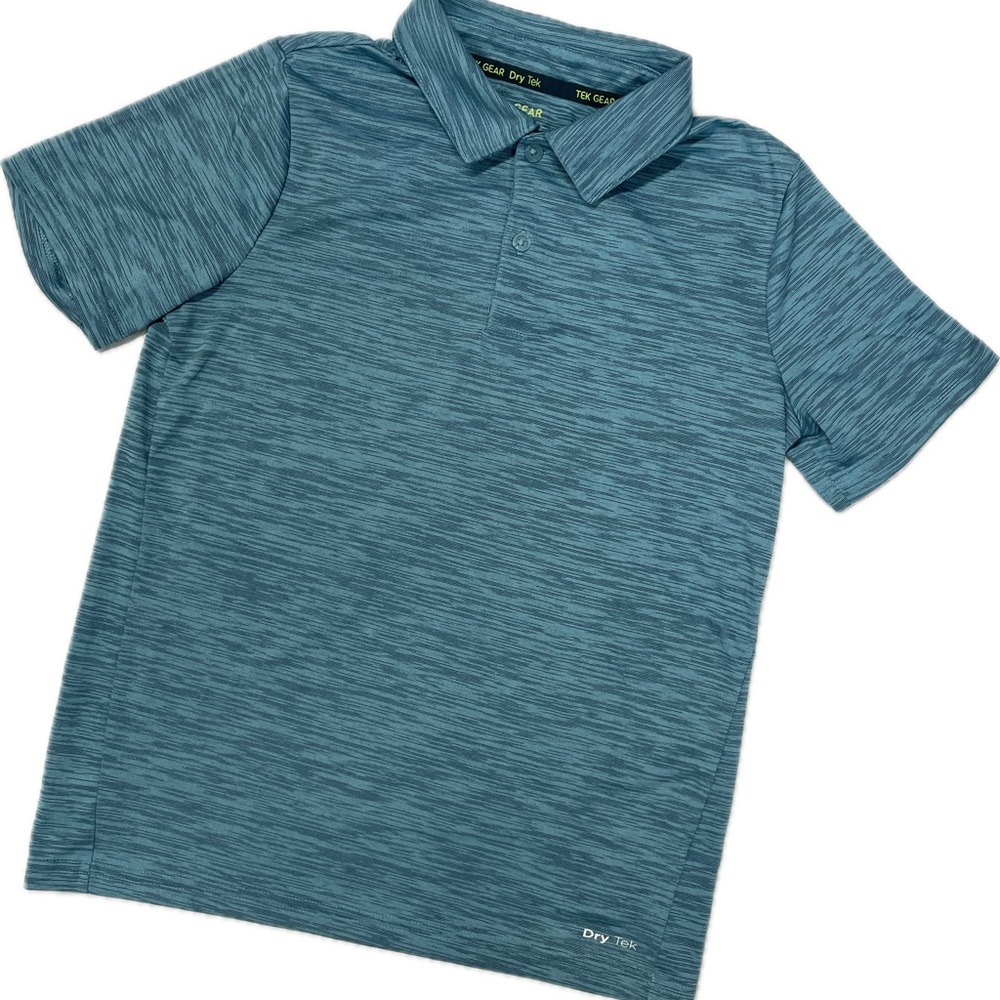 NWT Tek Gear Boys Dry Tek Polo